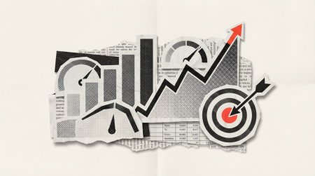 Colaj editorial: grafice, un tablou de bord și o țintă — KPI pentru comunicare și diseminare în Horizon Europe